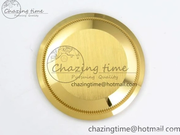 0420 WaterResistant Day Date 36 YG RAF 1:1 Best Edition Brown Oman Dial Diamonds Bezel on YG Bracelet A 1518